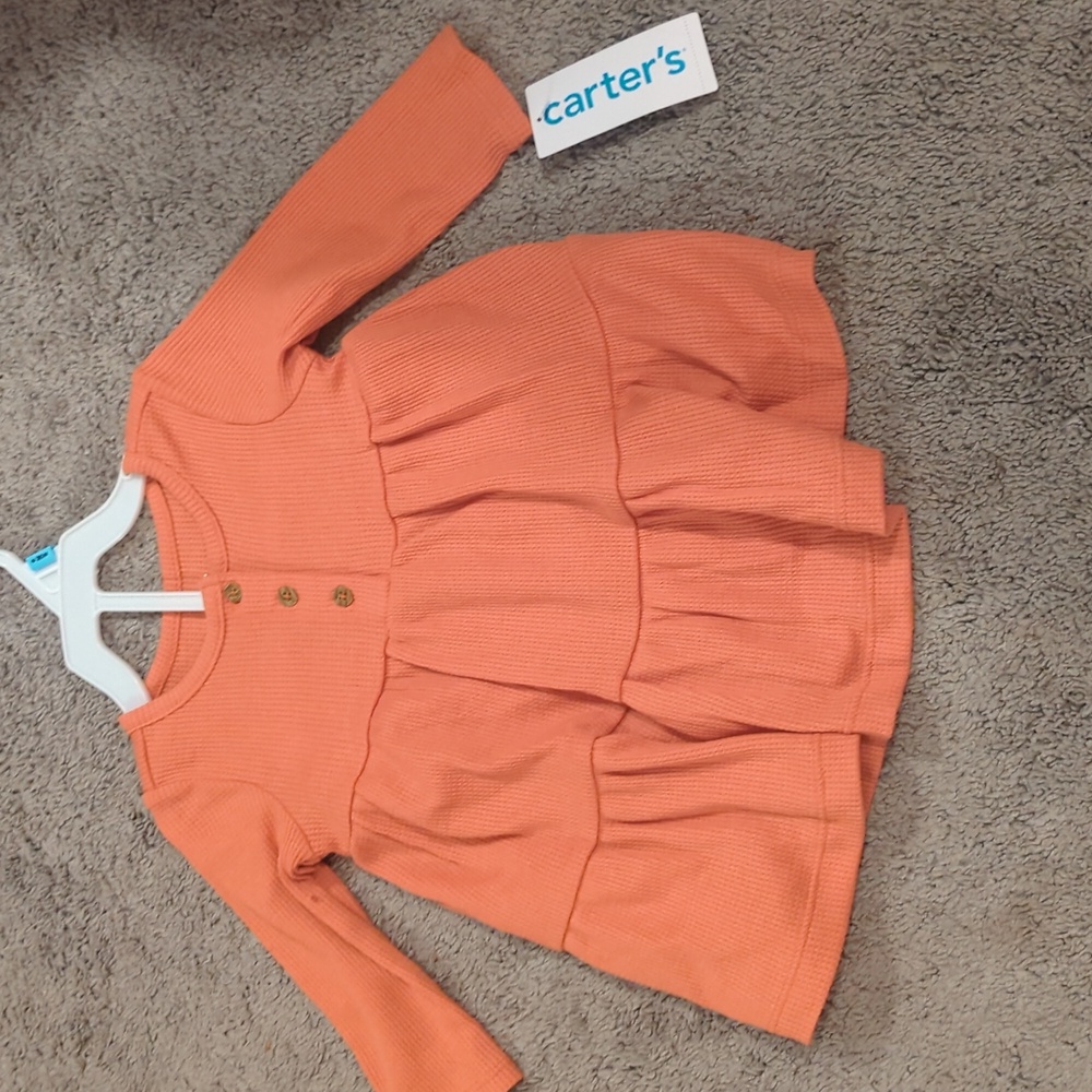 Orange dress